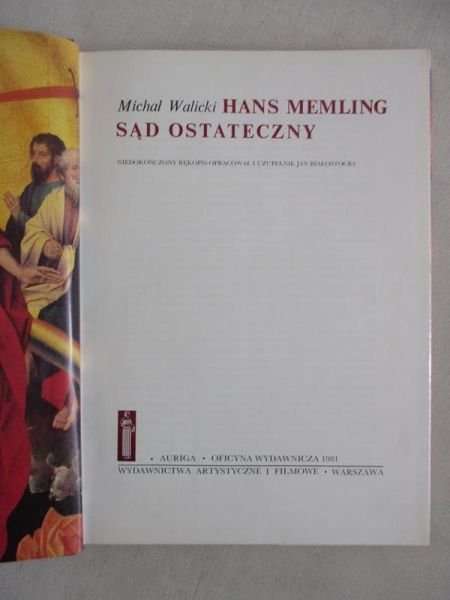 Hans Memling Sąd Ostateczny