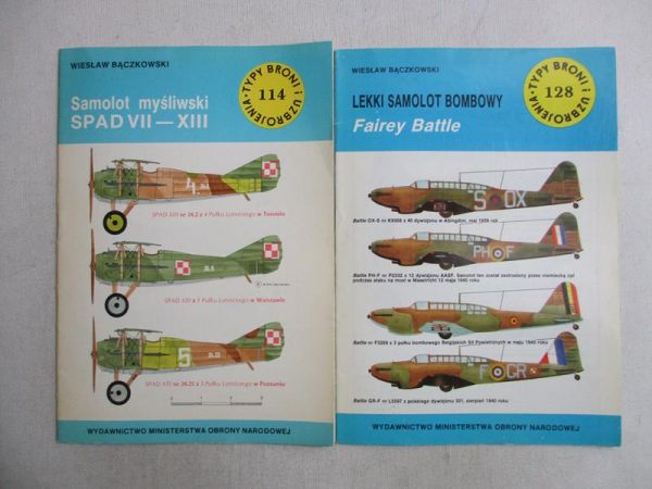 Lekki samolot bombowy / SPAD VII-XIII