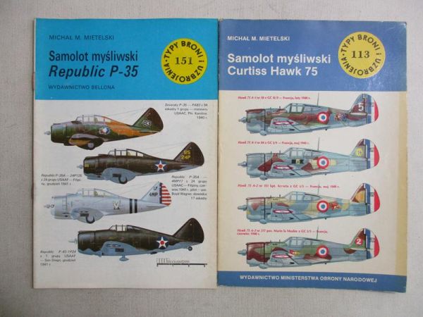 Typy broni i uzbrojenia - Curtiss Hawk 75 /
