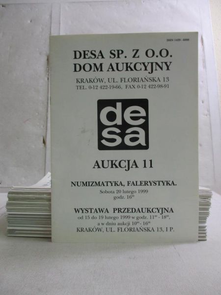 DESA Sp. z o.o. Dom Aukcyjny, 28 katalogów