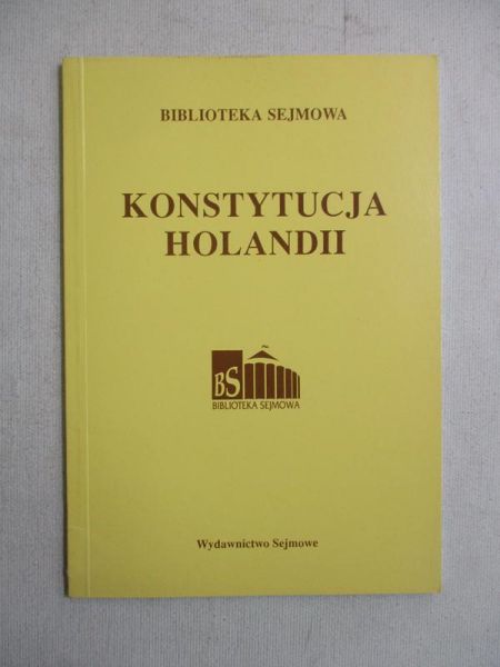 Konstytucja Holandii
