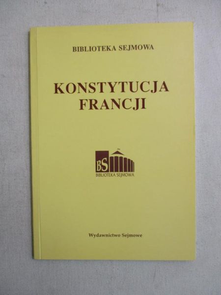 Konstytucja Francji