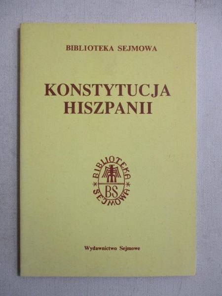 Konstytucja Hiszpanii
