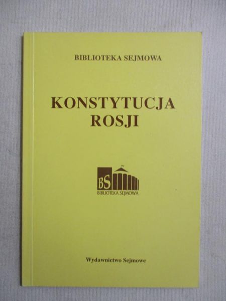 Konstytucja Rosji