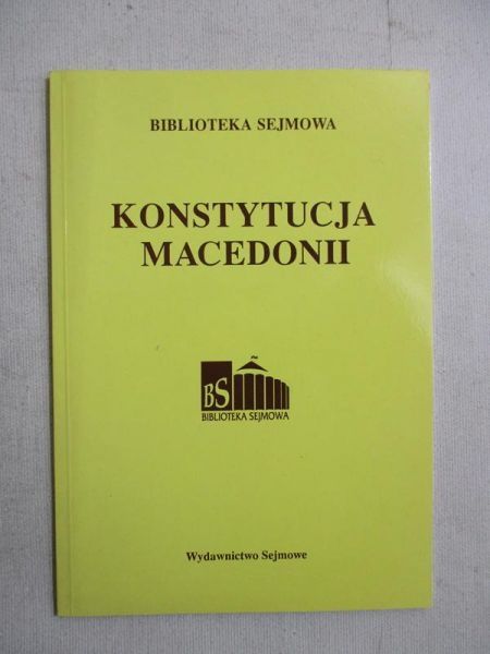 Konstytucja Macedonii