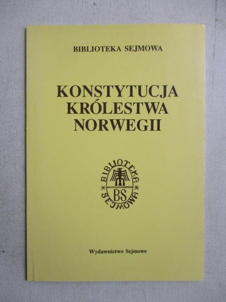 Konstytucja Królestwa Norwegii