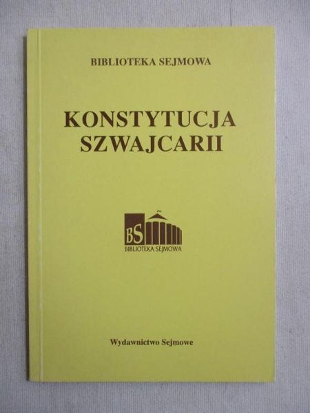 Konstytucja Szwajcarii