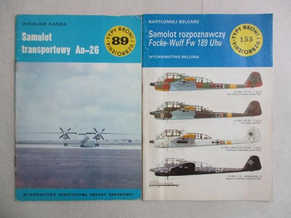 Samolot transportowy An-26 / Samolot rozpoznawczy Focke-Wulf Fw 189 Uhu