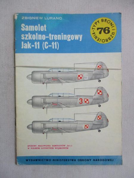 Samolot szkolno-treningowy Jak-11 (C-11) / Jak-18