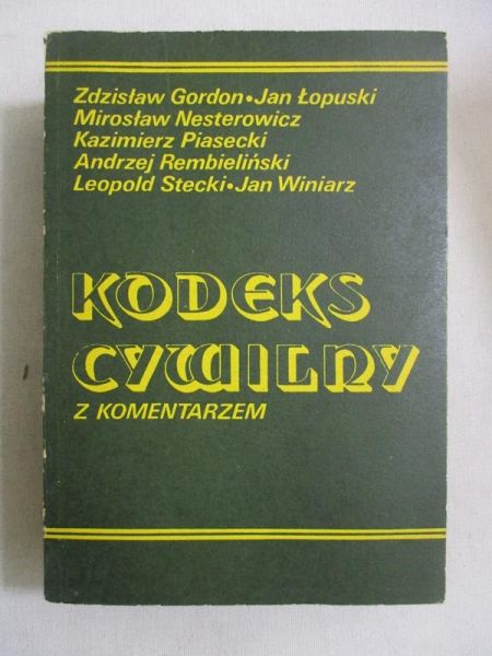 Kodeks cywilny z komentarzem