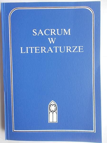 Sacrum w literaturze