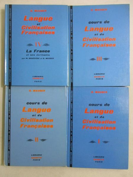 Mauger G. - Langue et de Civilisation Francaises, tome I-IV