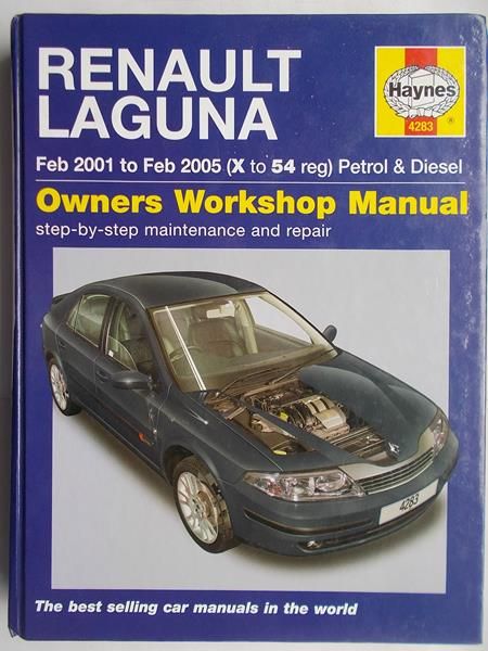 Renault Laguna  Petrol and Diesel Owners Workshop Manual 2001-2005