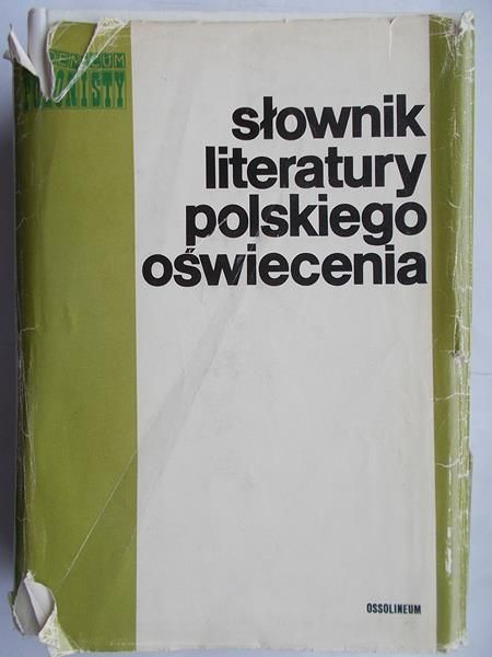 Słownik literatury polskiego oświecenia