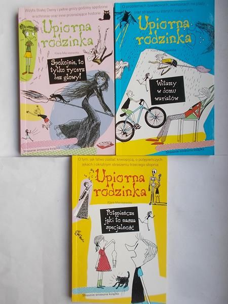Upiorna rodzinka 3 książki