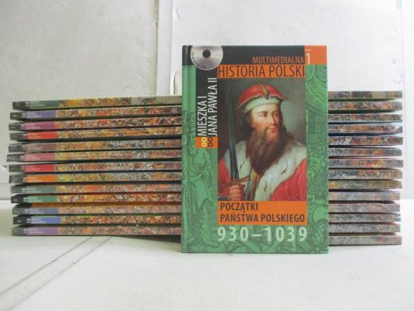 Multimedialna historia Polski, 28 tomów + CD