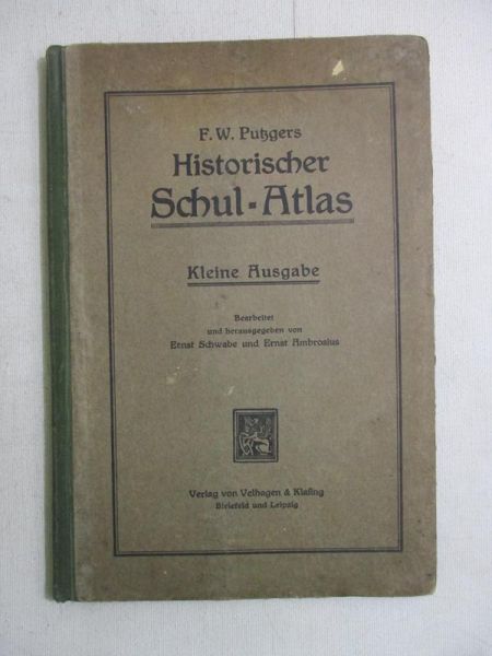 Putzger F. W. - Historicher Schul-Atlas, 1931 r.