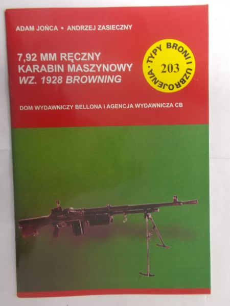 Jońca Adam - 7,92 MM ręczny karabin maszynowy WZ. 1928 Browning