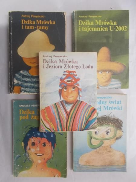 Dzika Mrówka i Jezioro Złotego Lodu / Dzika mrówka pod żaglami / Podwodny Świat Dzikiej Mrówki / Dzika Mrówka i tajemnica U-2002 / Dzika Mrówka i tam-tamy