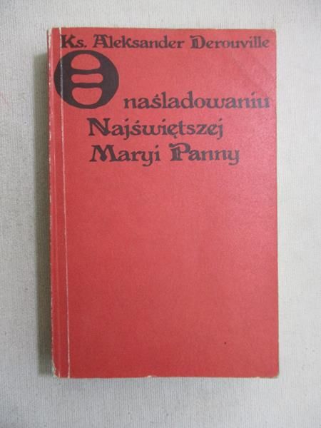 O naśladowaniu Najświętszej Maryi Panny