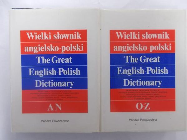 Wielki słownik angielsko -  polski A-N / O-Z