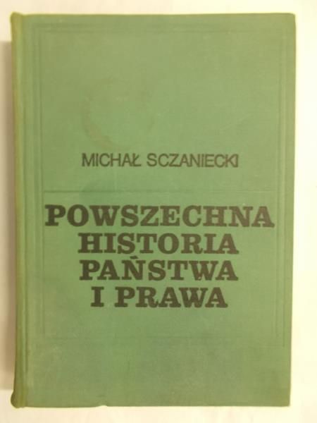 Powszechna historia państwa i prawa