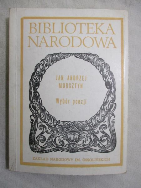 Morsztyn Jan Andrzej  - Wybór poezji, BN