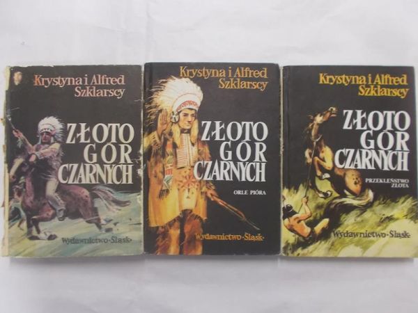 Szklarscy Krystyna i Alfred -  Złoto Gór Czarnych, Tom I-III