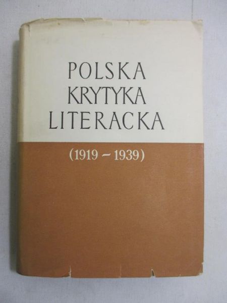 Polska krytyka literacka (1919-1939)