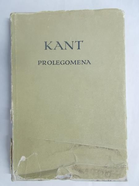 Prolegomena