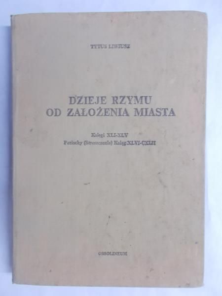Dzieje Rzymu od założenia miasta