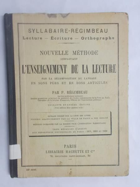 L'Enseignement de la Lecture, 1910 r.