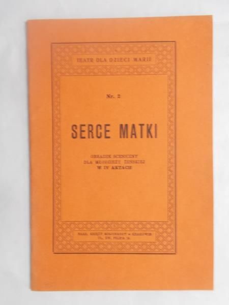 Serce Matki Bożej, 1937 r.