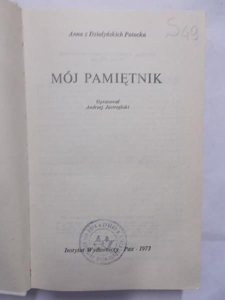 Mój pamietnik