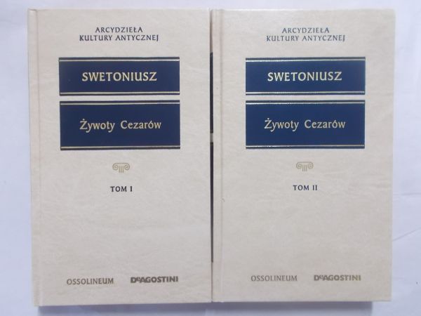 Swetoniusz - Żywoty Cezarów, tom I i II
