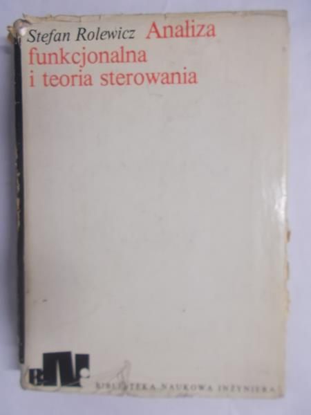 Analiza funkcjonalna i teoria sterowania