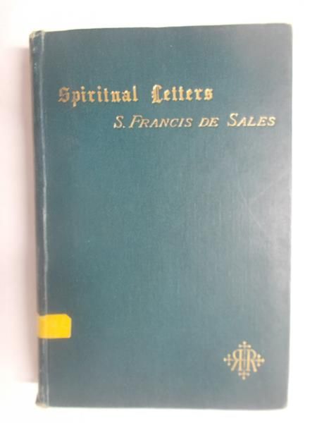 de Sales S. Francis - Spiritual Letters, 1886 r.
