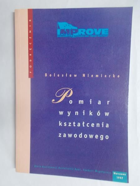 Pomiar wyników kształcenia zawodowego