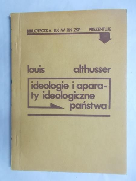 Ideologie i aparaty ideologiczne państwa