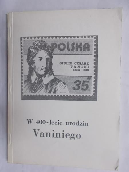 W 400-lecie urodzin Vaniniego