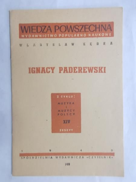 Ignacy Paderewski, 1948 r.