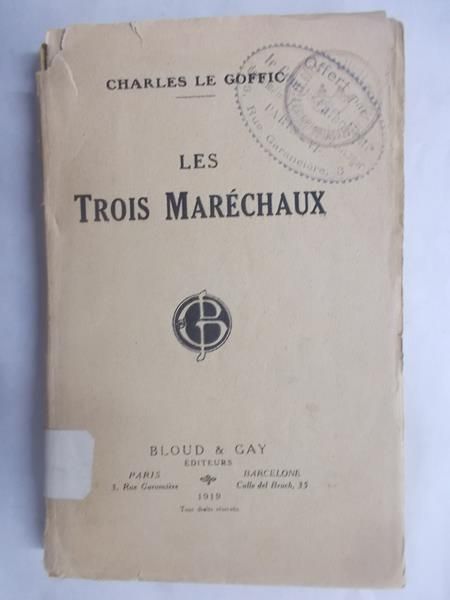 Goffic le Charles - Les Trois Marechaux, 1919 r.