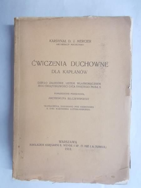 Ćwiczenia duchowe dla kapłanów, 1913 r.