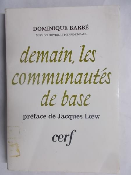 Demain, les communautes de base