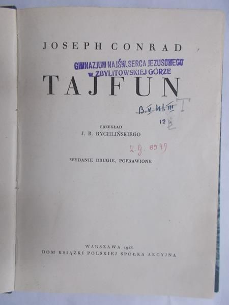 Tajfun, 1928 r.