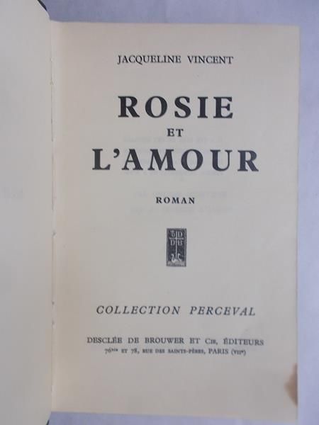 Rosie et L'amour, 1935 r.