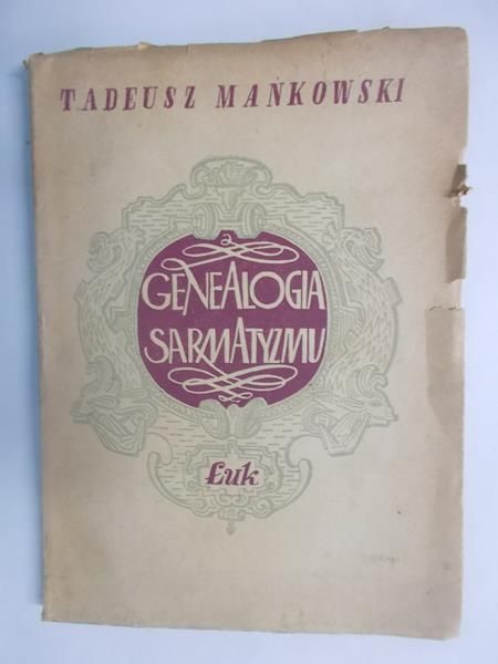 Genealogia sarmatyzmu, 1946