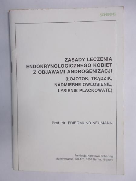 Zasady leczenia endokrynologicznego kobiet z objawami androgenizacji