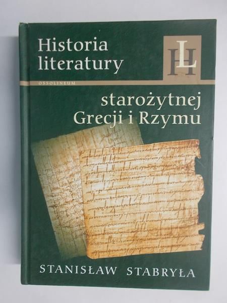 Historia literatury starożytnej Grecji i Rzymu