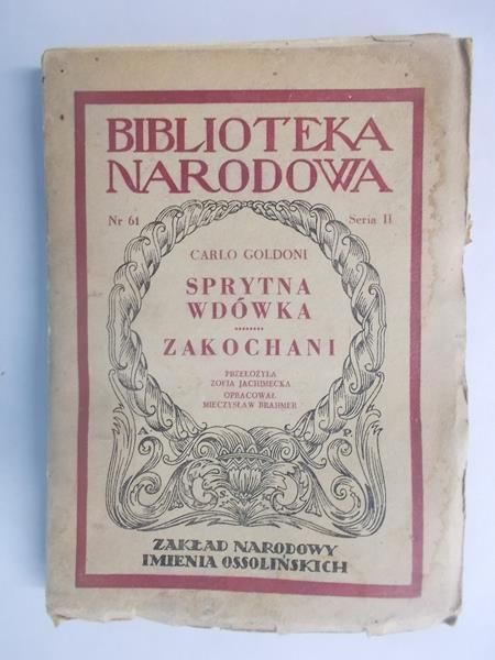 Sprytna wdówka. Zakochani, BN